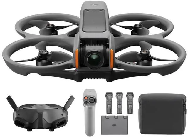 Main image of DJI Avata2 Advanced Drone Set with Three Battery Packs, Goggles 2 Crossing Joystick 2 Genuine and Original Advanced Set
