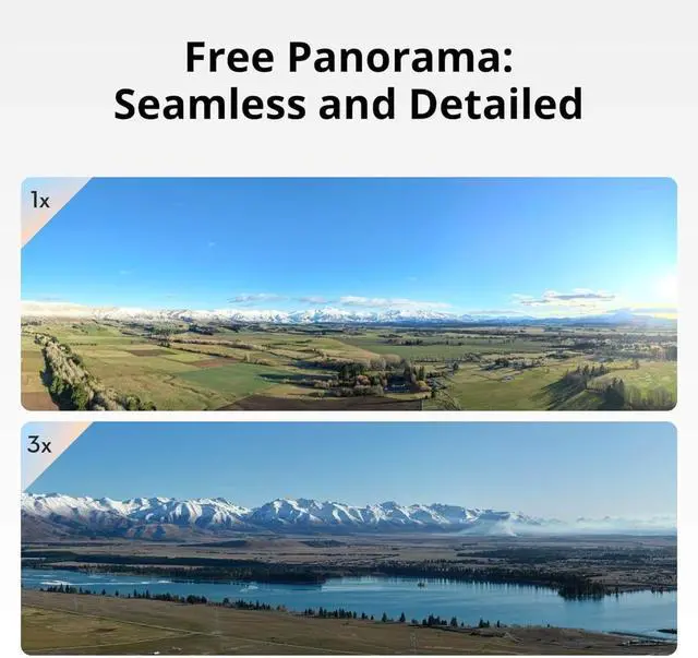 Alt view image 5 of 7 - DJI Air 3S Fly More Combo (RC-N3), Drone with 1" CMOS Wide-Angle & Medium Tele Camera, 4K/60fps HDR Video, Nightscape Omnidirectional Obstacle Sensing & 3 Batteries for Extended Flight Time