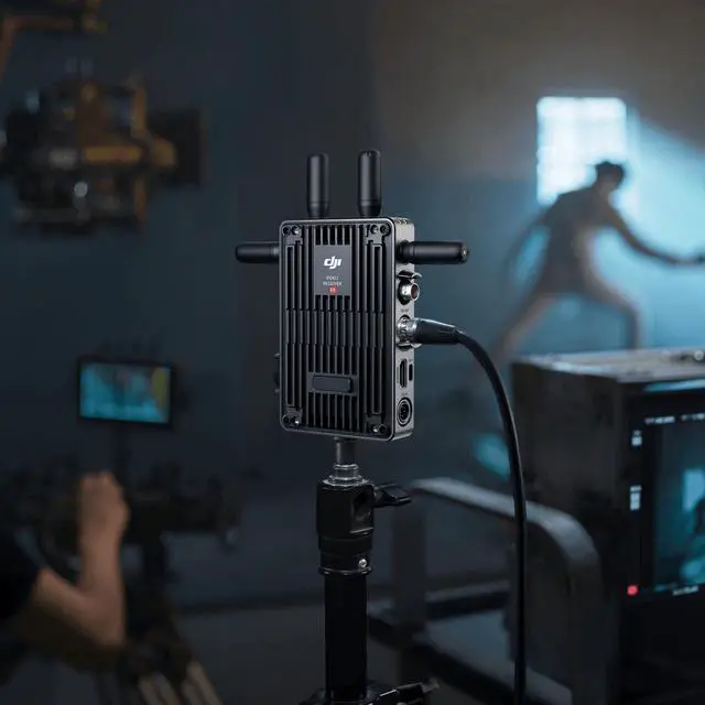 Alt view image 6 of 7 - DJI Transmission (High-Bright Monitor Combo), 20,000ft 1080p/60fps Transmission, Transmitter and High-Bright Monitor, Integrated Wireless Receiver, Gimbal/Focus/Camera Control, Independent Recording