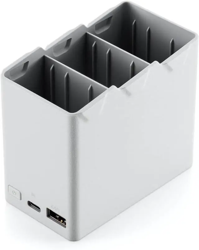 Alt view image 7 of 7 - DJI 30W USB-C Two-Way Charging Hub for Mini 3 Pro Batteries, Mobile Power Source and Convenient Battery Storage