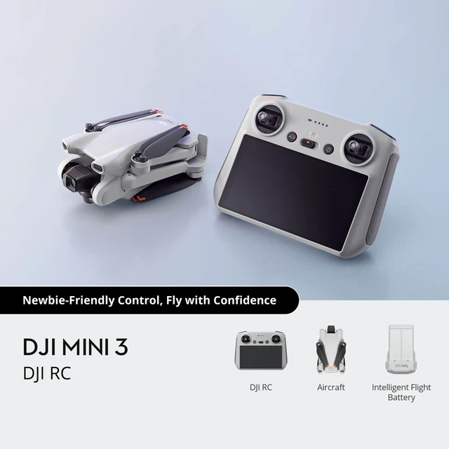 Alt view image 4 of 7 - DJI Mini 3(DJI RC), Drones with Camera for Adults 4K, 38-min Flight Time, up to 32800ft (10km) Video Transmission, True Vertical Shooting, GPS Auto Return Integrated* USA In Stock