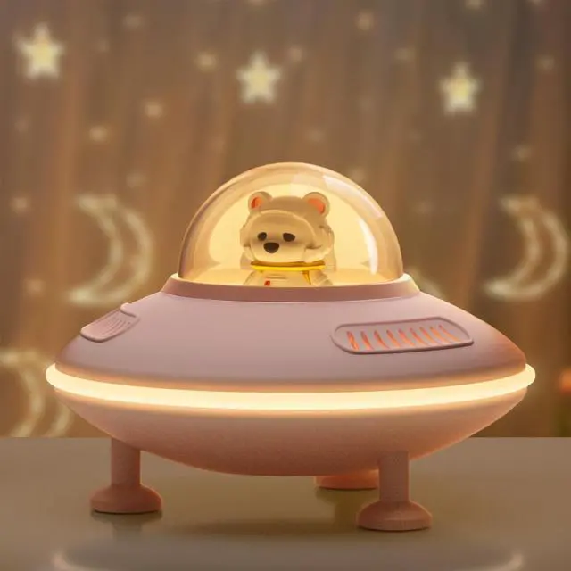 Main image of Baolira Small Wireless Speaker, Bluetooth Speaker with Night Light for Pink Room Decor, Bluetooth 5.4, USB Disk&AUX&TF-Card Input, Birthday Gifts for Women Teen Girls - Pink