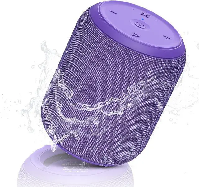 Main image of NOTABRICK Bluetooth Speakers,Portable Wireless Speaker with 15W Stereo Sound, IPX6 Waterproof Shower Speaker, Dual Pairs, Portable Speaker for Party Beach Camping