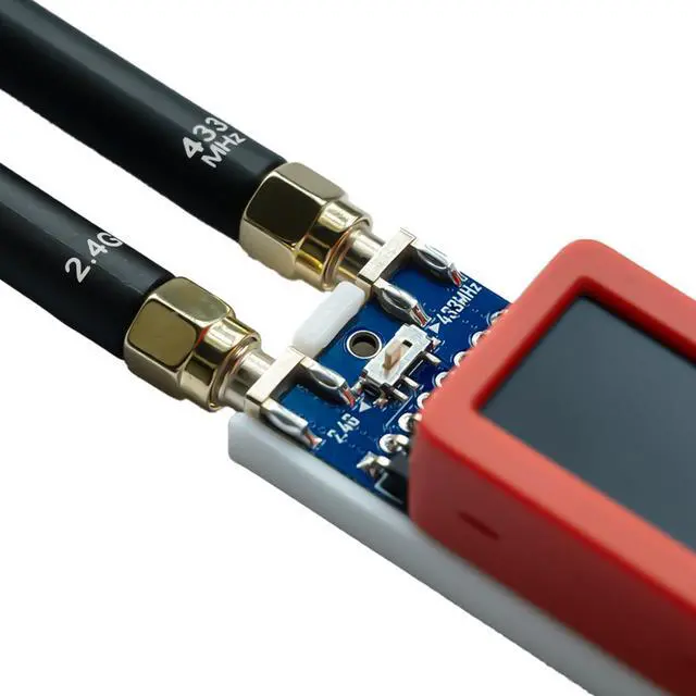 Alt view image 5 of 7 - M5Stack StickC Plus RF 2-in-1 Module, Supports NRF24 2.4GHz and CC1101 433MHz, Compatible with M5Stack StickCPlus 1.1&2 with Bruce Firmware