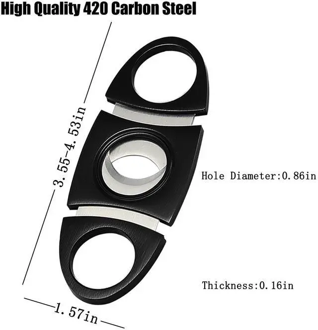 Alt view image 5 of 6 - Bbsisgo and Lighter Set, Double Jet Flame Butane Torch Lighter with Adjustment Flame Tools, Refillable Windproof Gas Lighter. Gifts for Men. Black(Sold Without Gas)