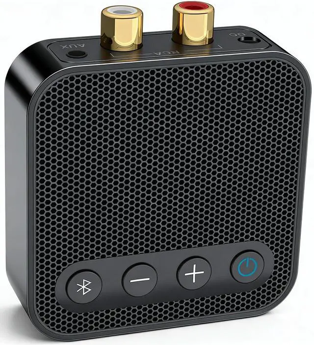 Main image of Bluetooth 6.0 Receiver for Home Stereo - Bluetooth Audio Adapter for Old Stereo/Wired Speakers/Music Streaming Sound System with RCA/AUX Long Range Low Latency and HD Audio