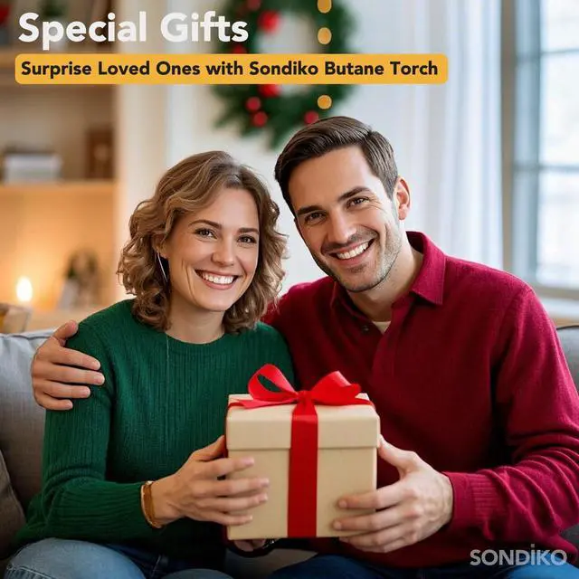 Alt view image 7 of 7 - Sondiko Butane Torch Lighter with Visible Fuel Window, Refillable Soldering Torch with Adjustable Flame for Welding, Resin Art, Industrial(Butane Gas Not Included)