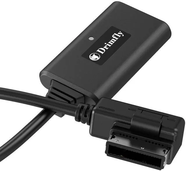 Alt view image 2 of 4 - Drimfly Bluetooth Car kit for Mercedes-Benz,Media Interface AUX Wireless Adator,Compatible with iPhone Android Smartphones,Works with Mercedes Equipped with MMI Rectangular Socket ONLY