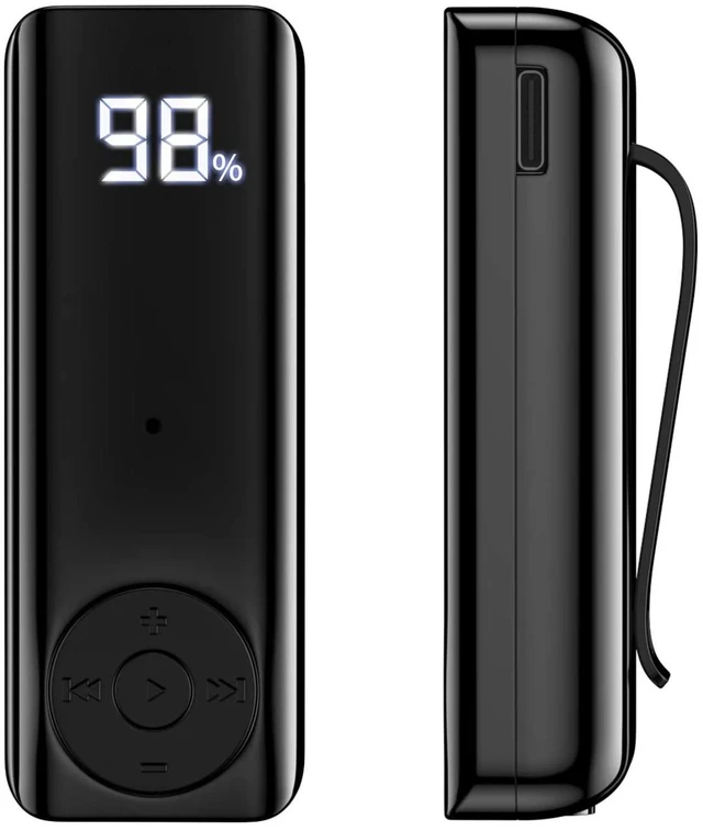 Main image of Bluetooth 5.2 Adaptor for Wireless Headphones, 60H Battery Life Bluetooth Receiver with LED Digital Display & Noise Cancelling Mic, Wireless Audio Receiver for Speakers, Car/Home Stereo