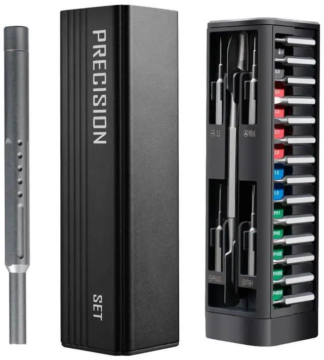 Main image of 49 in 1 Precision Screwdriver Set, Professional Magnetic Mini Screw Driver with Magnetic Storage Box, Repair Tool Kit for Phone, Computer, Watch, Laptop, Macbook, Ring Doorbell, Eyeglass, Electronic