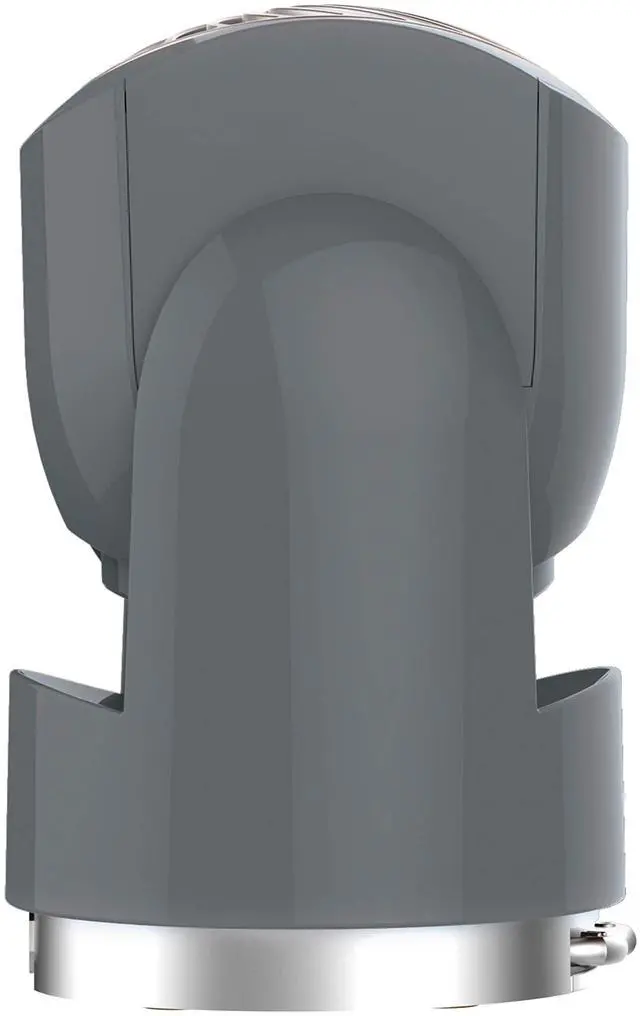 Alt view image 4 of 6 - Vornado Flippi V6 Compact Air Circulator Fan, Quiet Portable Travel Fan for Office or Bedroom, Adjustable Head, 2 Speeds, Storm Gray