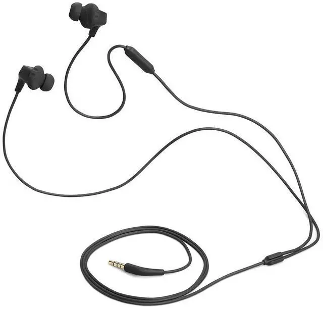 Alt view image 3 of 7 - JBL Endurance Run 2 Wired - Waterproof Wired Sports in-Ear Headphones, JBL Pure Bass Sound, Hands-Free Calls, Never Hurt. Never Fall Out. (Black)