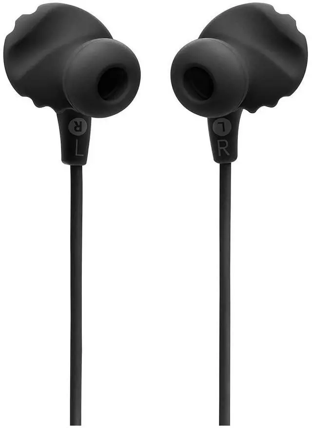 Alt view image 6 of 7 - JBL Endurance Run 2 Wired - Waterproof Wired Sports in-Ear Headphones, JBL Pure Bass Sound, Hands-Free Calls, Never Hurt. Never Fall Out. (Black)