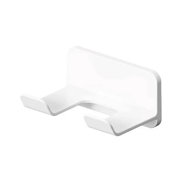 Alt view image 3 of 7 - FLAUVEL Premium Space-Saving Hair Dryer Holder Wall-Mounted, Bathroom Organizer, Suitable for Hair Dryer and Other Bathroom Appliances White