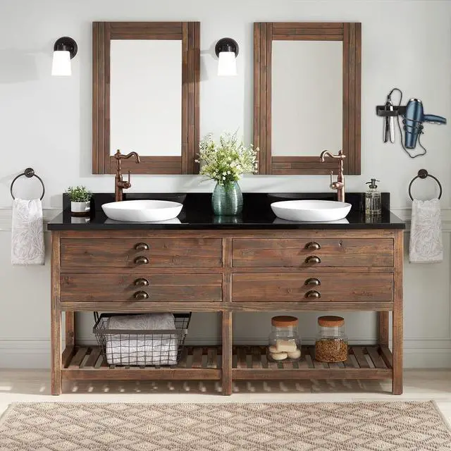 Alt view image 7 of 7 - Fanceey Aluminum Hair Dryer Holder Wall Mounted,Bathroom Hair Tool Organizer, Flat Iron,Curling Wand,Hair Straightener Blow Dryer Holder Rack (Black)