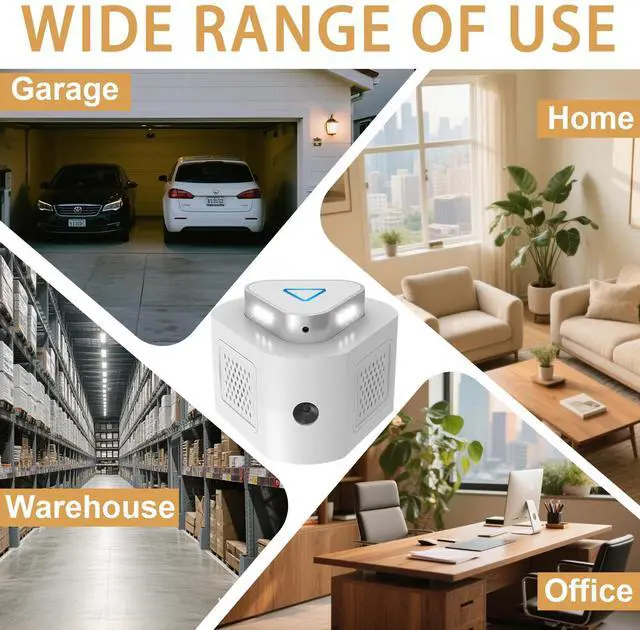 Alt view image 7 of 7 - Rat Deterrent, Ultrasonic Rodent Repeller Indoor, Electronic Mouse Repellent Devices Pest Rat Mice Squirrel Deterrent with 4-Modes & 9-LED Strobe Lights for House Kitchen Garage Warehouse RV(2Pack)