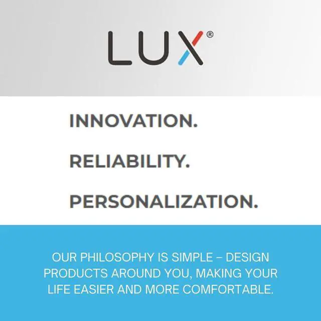 Alt view image 6 of 7 - Lux Pro All in One Non Programmable/Programmable Thermostat; 7 and 5/2 Day Settings for Digital Energy Saving; Multi Stage Heating, AC Systems; Easy DIY, P711-Horizontal, 1 Unit, Batteries Included