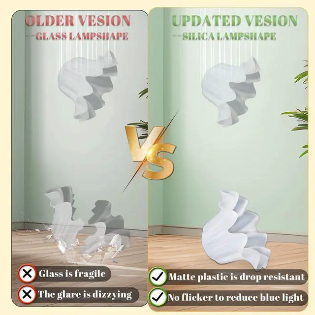 Alt view image 4 of 7 - Women Bedside Table Lamps for Bedroom, Cute Flower Desk Lamp with Adjustable Flexible Gooseneck, 3 Color Temperatures Nightstand Lamp with E26 LED Bulbs, Floral Lamp for Living Room, Office,Reading