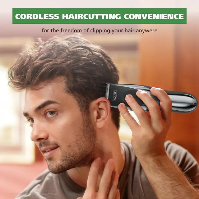 Alt view image 2 of 7 - Wahl Clipper Rechargeable Cord/Cordless Haircutting & Trimming Kit for Heads, Longer Beards, & All Body Grooming - Model 79434