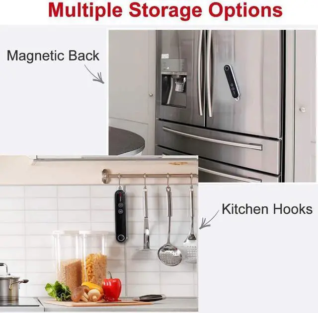 Alt view image 5 of 7 - ThermoPro TP18 Instant Read Meat Thermometer Digital with Thermocouple Sensor, Cooking Food Thermometer for Grill, Smoker, BBQ, Oil Deep Frying, Candy, Kitchen Thermometer