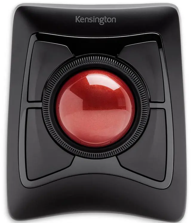 Main image of Expert Wireless Trackball Mouse (K72359WW) Black, 3.5" x 6.1" x 8"