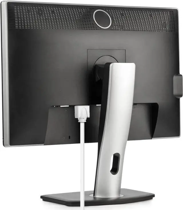 Alt view image 4 of 6 - Monitor Computer Power Cord 6 Ft Flat Plug 360° Rotating PC Cable 3 Prong for, Desktop, Printer, Scanner, 16 AWG NEMA 5-15P to IEC13 - UL Certified