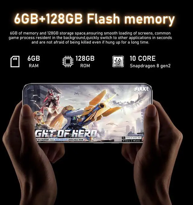 Alt view image 4 of 7 - GAMAKOO G16 PRO MAX 6GB+128GB Dual Sim 5G Unlocked Cell Phone Smartphone Android Cheap Phone