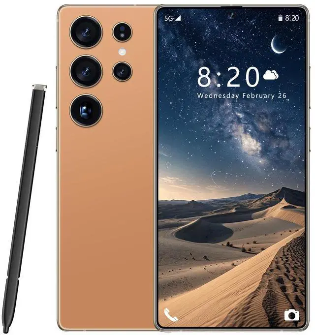 Main image of GAMAKOO G25 Ultra S Pen 5G Smartphone Dual Sim 6GB+128GB | 6.8 inch Screen | Android 15 | 6000 mAh Battery | 16MP+48MP | Cheap Unlocked Cell Phone Orange