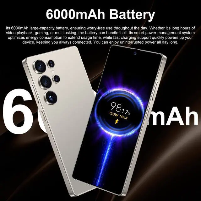 Alt view image 6 of 7 - GAMAKOO G25 Ultra S Pen 5G Smartphone Dual Sim 3GB+32GB | 7 inch Screen | Android 15 | 6000 mAh Battery | 16MP+32MP | Cheap Unlocked Cell Phone Purple