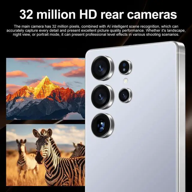 Alt view image 4 of 7 - GAMAKOO G25 Ultra S Pen 5G Smartphone Dual Sim 3GB+32GB | 7 inch Screen | Android 15 | 6000 mAh Battery | 16MP+32MP | Cheap Unlocked Cell Phone Purple