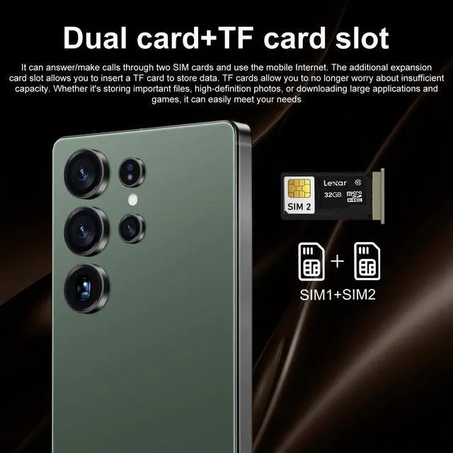Alt view image 7 of 7 - GAMAKOO G25 Ultra S Pen 5G Smartphone Dual Sim 3GB+32GB | 7 inch Screen | Android 15 | 6000 mAh Battery | 16MP+32MP | Cheap Unlocked Cell Phone Purple