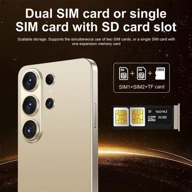 Alt view image 7 of 7 - GAMAKOO G26 Ultra 5G 6GB+64GB Dual SIM Unlocked Cell Phone Smartphone Deca Core Android 15 16MP+32MP 5000mAh