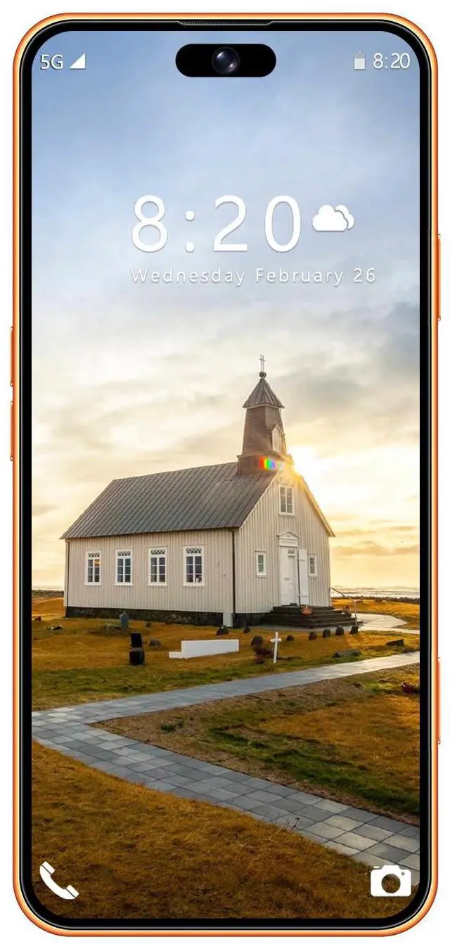 Main image of GAMAKOO G17 Pro Max 5G Smartphone 4G+64G Dual Sim Android Unlocked Cell Phone 5000mAh 16MP+32MP Blue
