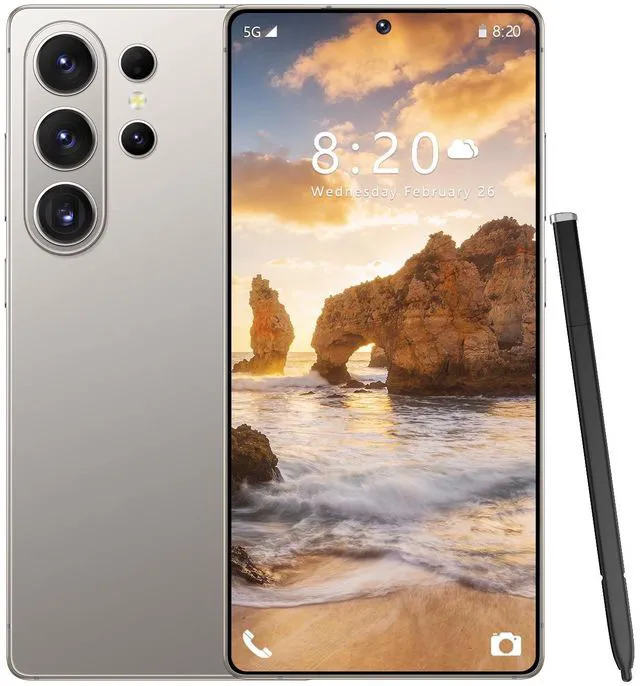 Main image of GAMAKOO G26 Ultra 5G 8GB+256GB Dual Sim 6.8" Unlocked Smartphone Cell Phone Android 15 5000mAh 16MP+32MP Grey