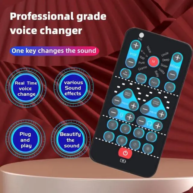 Alt view image 3 of 6 - High-Definition Portable Voice Changer Sound Card with Real-Time Transformation, Ideal for Streaming, Gaming, and Entertainment Scenarios (M10-for iPhone)