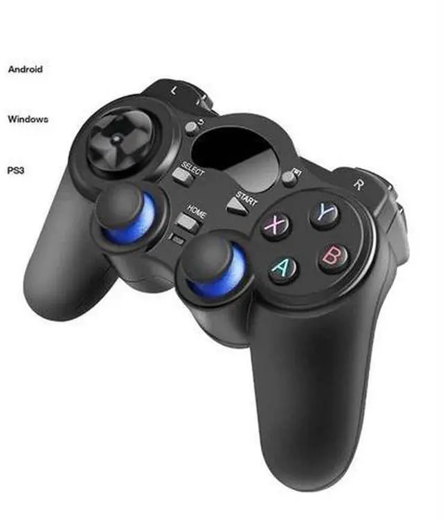 Alt view image 7 of 7 - USB Wireless Gaming Controller Gamepad for PC Laptop Computer Joystick