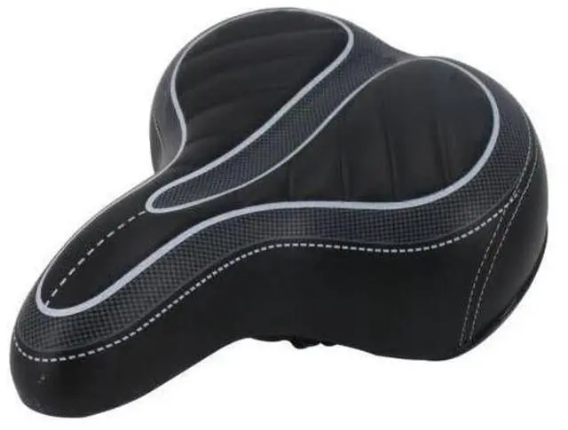 Alt view image 7 of 7 - E-bike Bicycle Bike Saddle Seat Comfort Wide Big Bum Soft Gel Cushion Pad Sporty