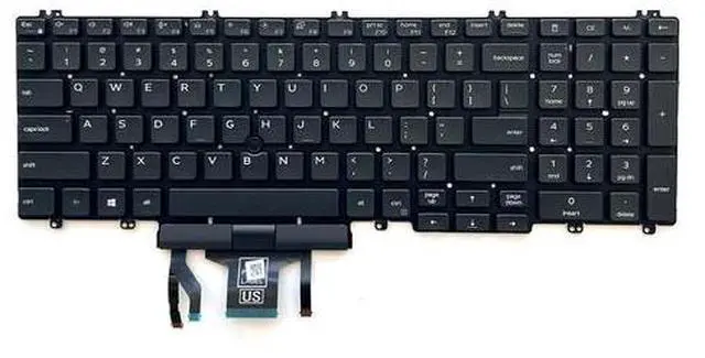 Alt view image 2 of 4 - New Backlit keyboard For Dell Latitude 5500 5501 5510 5511 Pointer 0MMH7V