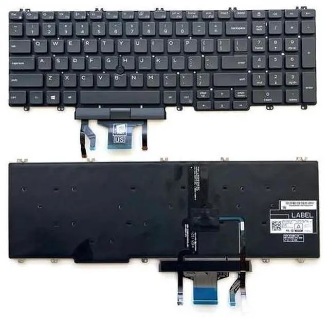 Alt view image 3 of 4 - New Backlit keyboard For Dell Latitude 5500 5501 5510 5511 Pointer 0MMH7V