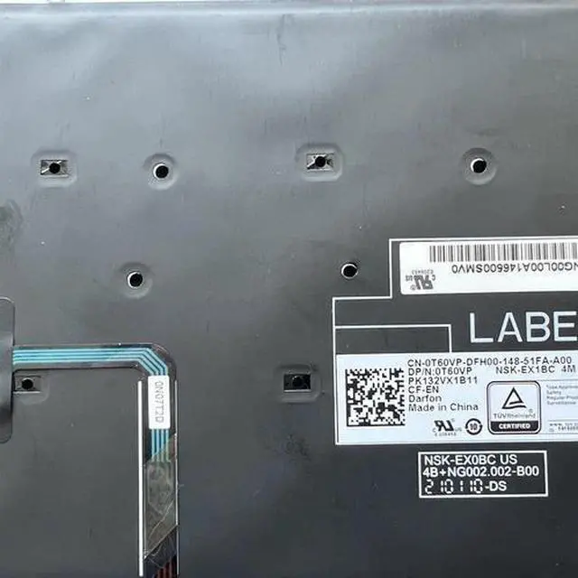 Alt view image 4 of 4 - New Backlit keyboard For Dell Latitude 5500 5501 5510 5511 Pointer 0MMH7V