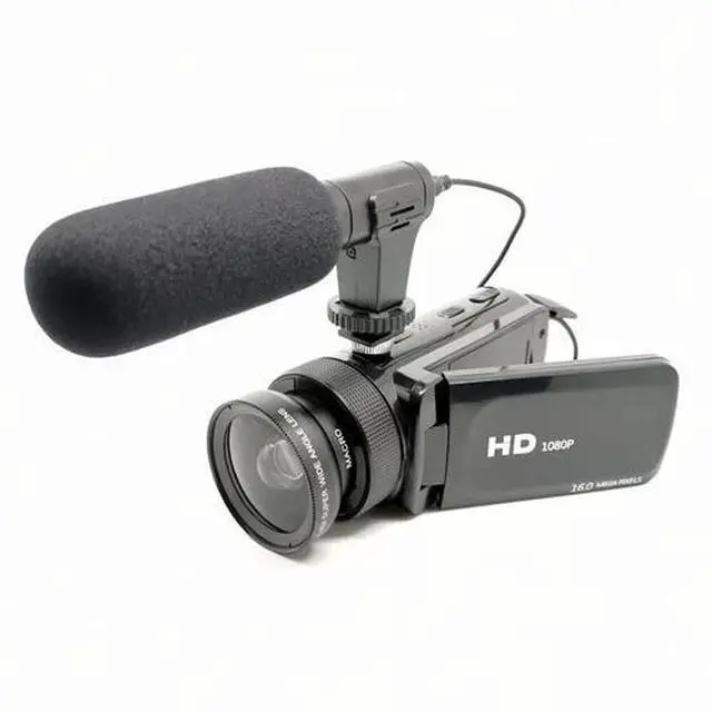 Main image of 1080P Video Camera with Microphone Camcorder Video Recorder 16 Million Home Camc