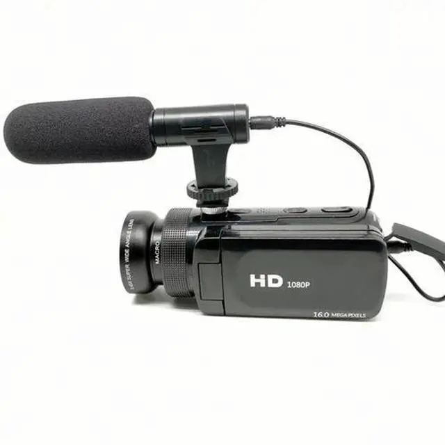 Alt view image 5 of 6 - 1080P Video Camera with Microphone Camcorder Video Recorder 16 Million Home Camc