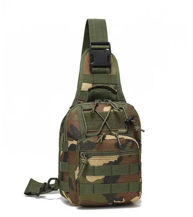 Main image of Mens Backpack Tactical Sling Bag Shoulder Molle Travel Chest Pack Outdoor Hiking Jungle Camouflage