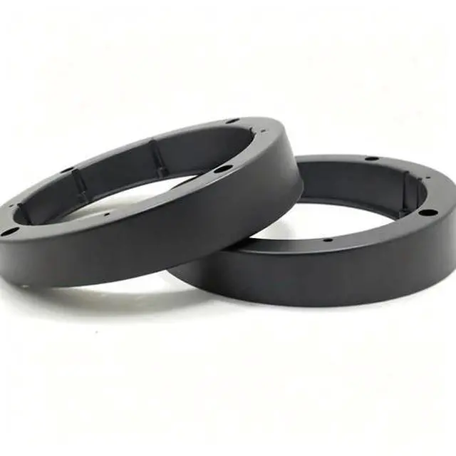Alt view image 4 of 4 - For Car Audio Speakers Beveled Speaker Spacer Ring 2 Pack 6.5 Inch