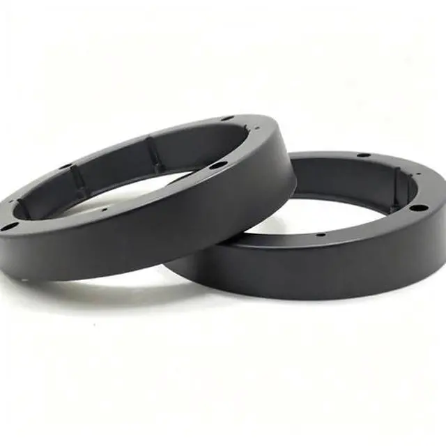 Alt view image 4 of 4 - 2 Pack 6.5" Angled Speaker Spacer 15mm Waterproof Car Audio Pad New