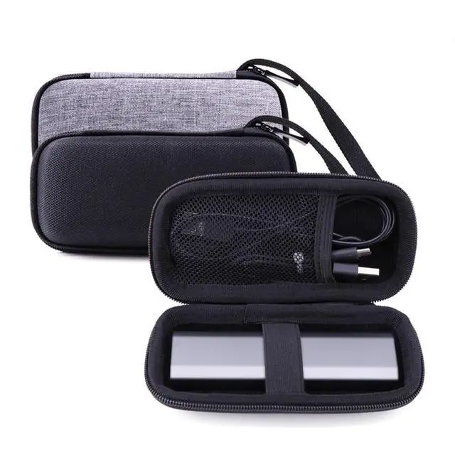 Alt view image 2 of 7 - Mobile Hard Disk Data Cable Storage Bag Protective Carrying Case Portable Travel