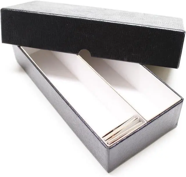 Alt view image 2 of 6 - 2X2 Coin Flips Snaplock Storage Box Heavy Duty Strong 10 Inch Double Row Black