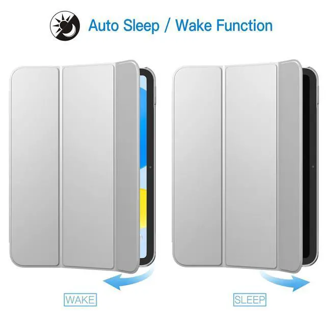Alt view image 3 of 6 - Case for iPad (A16) 11th/10th Generation (2025/2022) with Auto Wake/Sleep