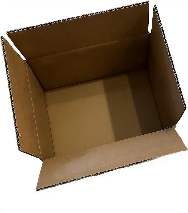 Alt view image 3 of 5 - 100 Pack 8x6x4 Inches Corrugated Cardboard Boxes for Shipping Mailing Packing