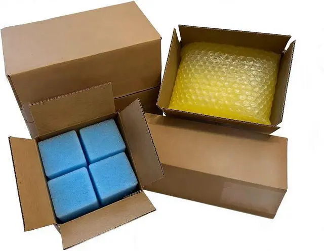 Alt view image 4 of 5 - 100 Pack 8x6x4 Inches Corrugated Cardboard Boxes for Shipping Mailing Packing